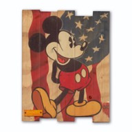 Walt Disney's Mickey Mouse Fantasia Figure Die-Cut Embroidered Patch Large  Version