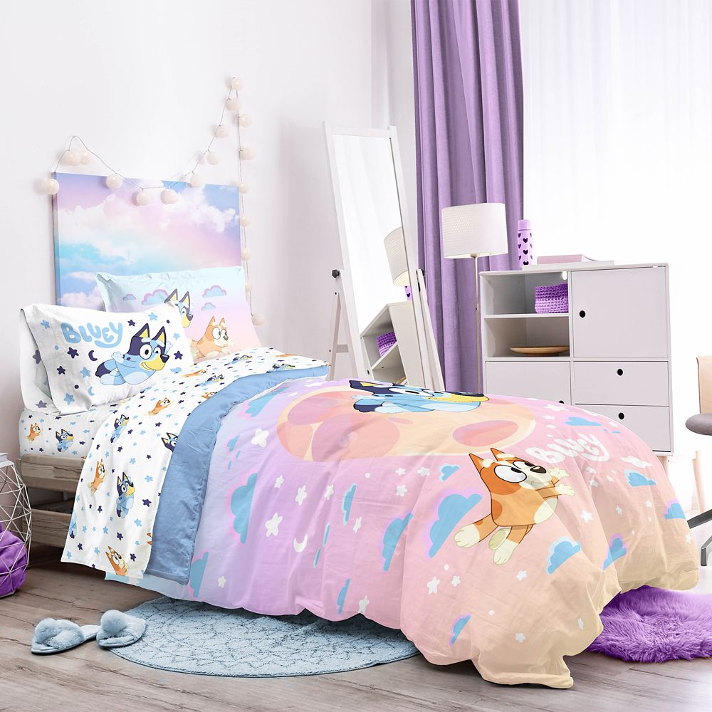 Bluey Bedding Set Twin Disney Store