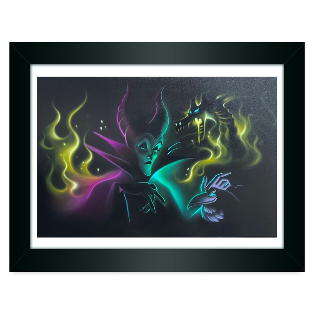 Maleficent ”Evil Intent” Special Limited Edition Giclée by Noah – Sleeping Beauty has hit the shelves for purchase