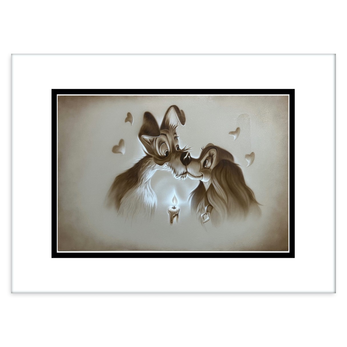 Lady and the Tramp ''In Love With My Lady'' Deluxe Print by Noah