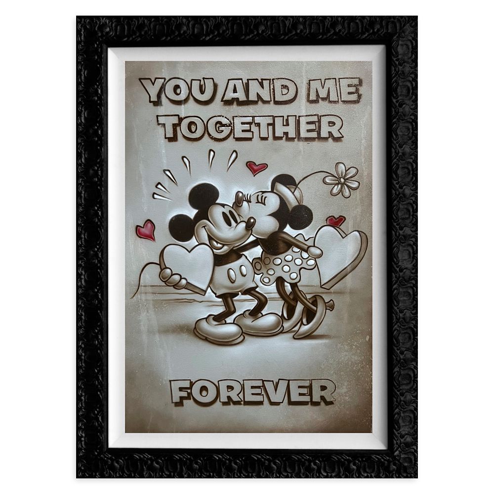 Mickey and Minnie Mouse ''You and Me Together'' Limited Edition Giclée by Noah
