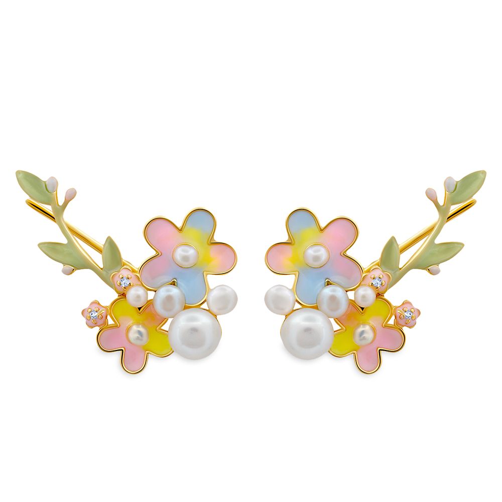 Mickey Mouse Icon Flower Earrings by CRISLU