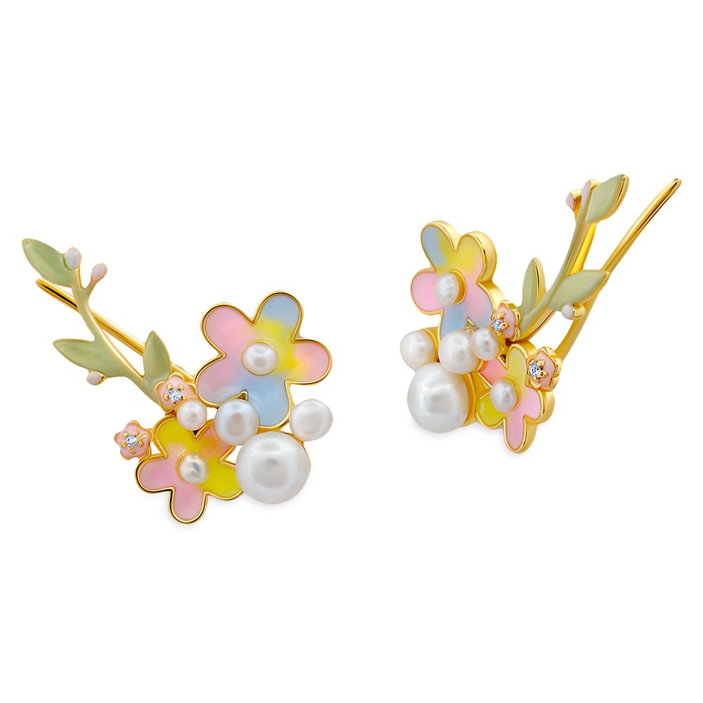 Mickey Mouse Icon Flower Earrings by CRISLU