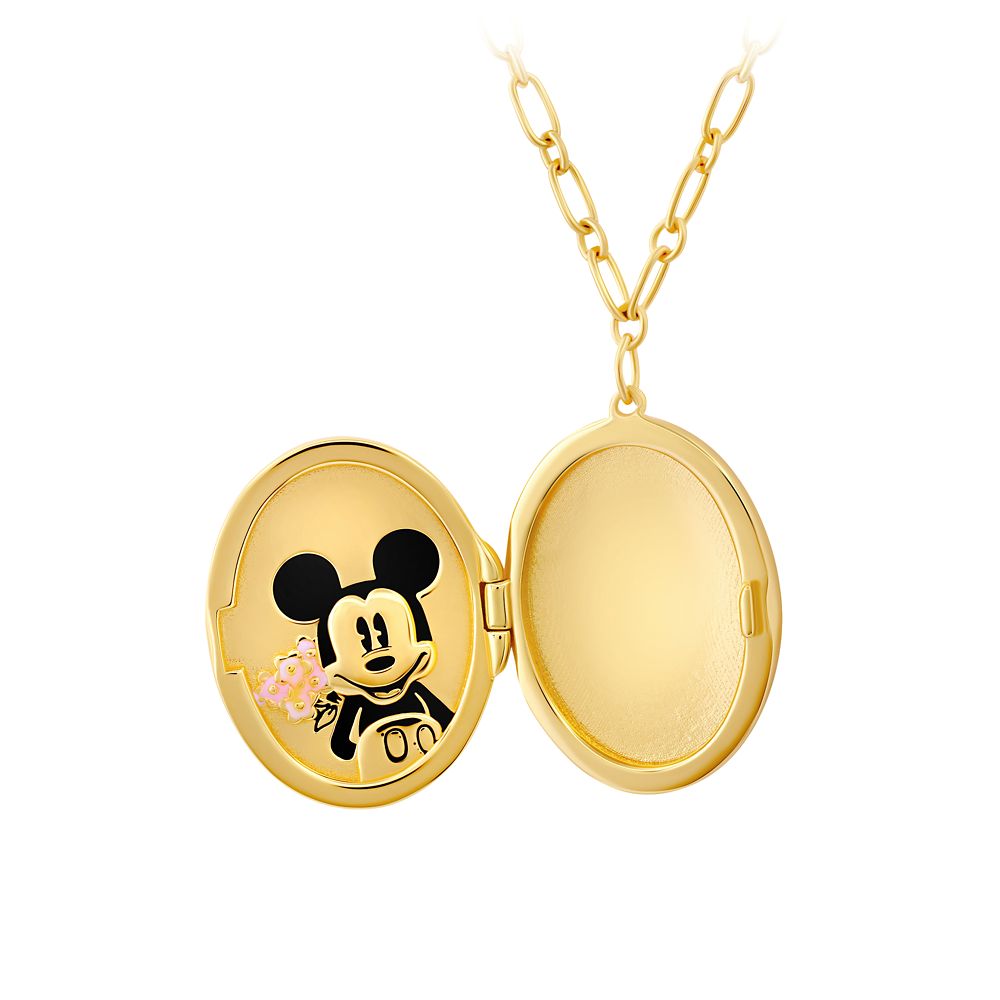 Mickey Mouse Icon Locket Necklace by CRISLU