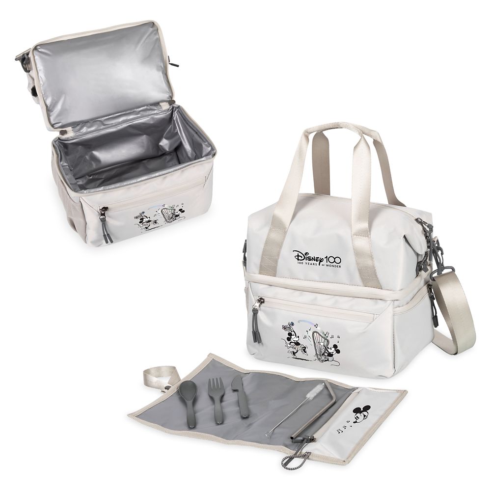 Mickey and Minnie Mouse Lunch Bag &ndash; Disney100