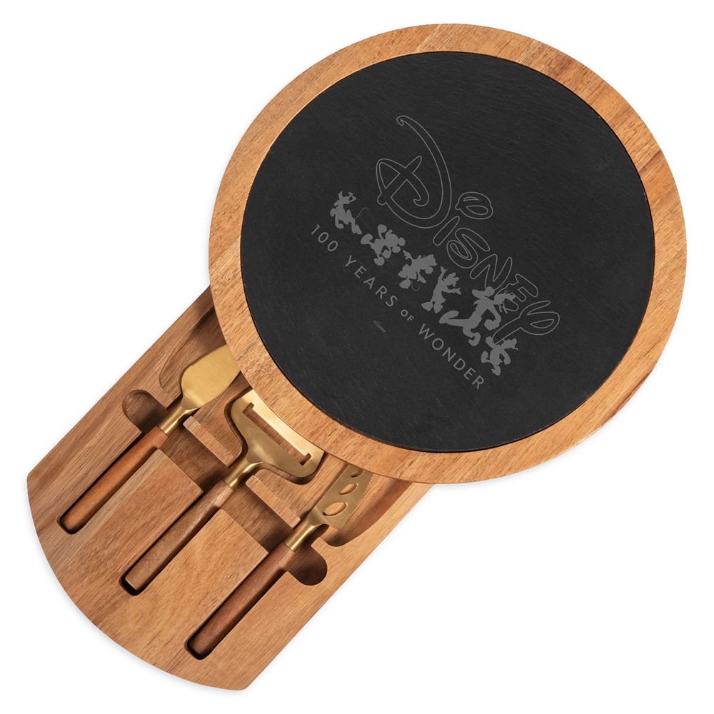 Mickey Mouse and Friends Slate Cheeseboard &ndash; Disney100