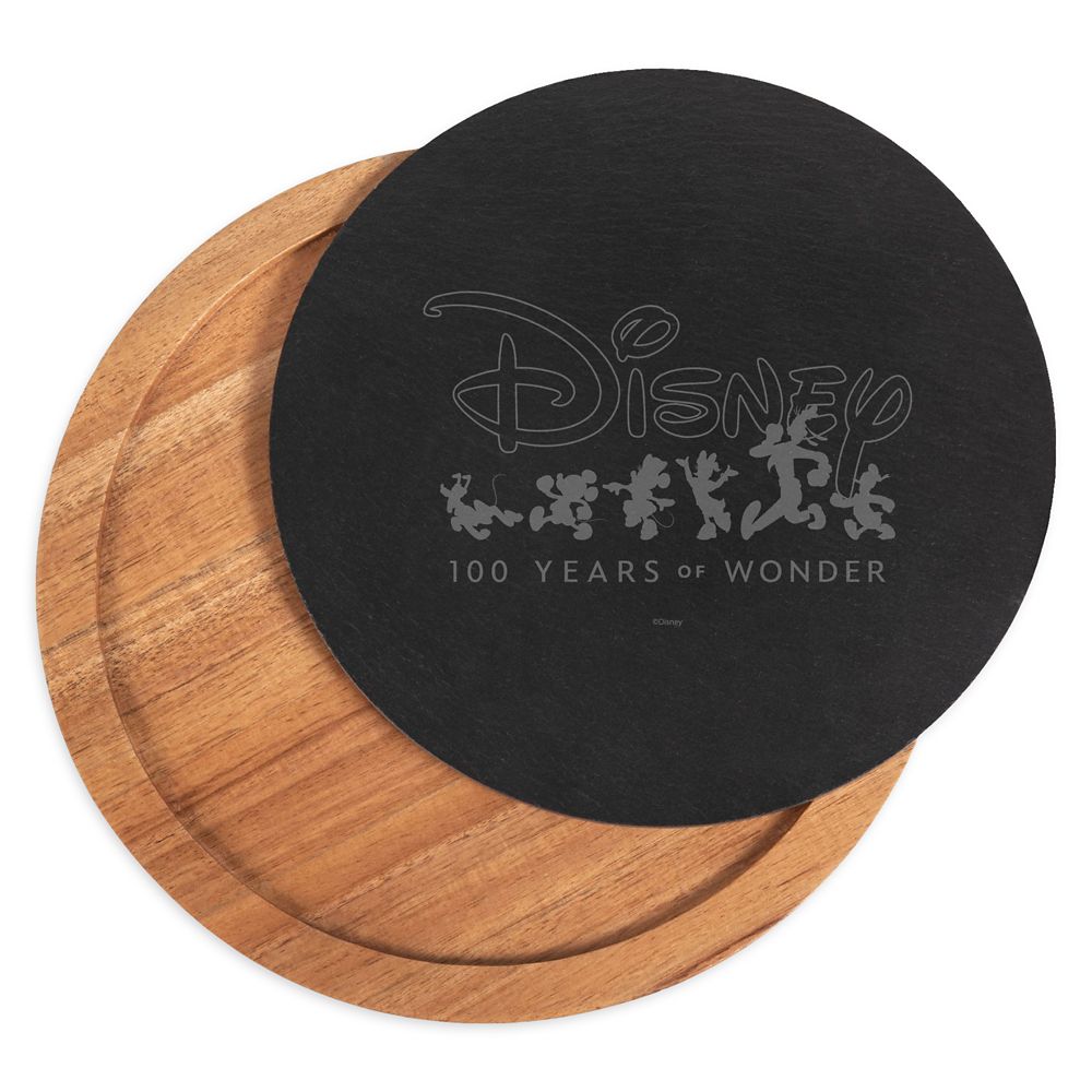 Mickey Mouse and Friends Slate Cheeseboard &ndash; Disney100