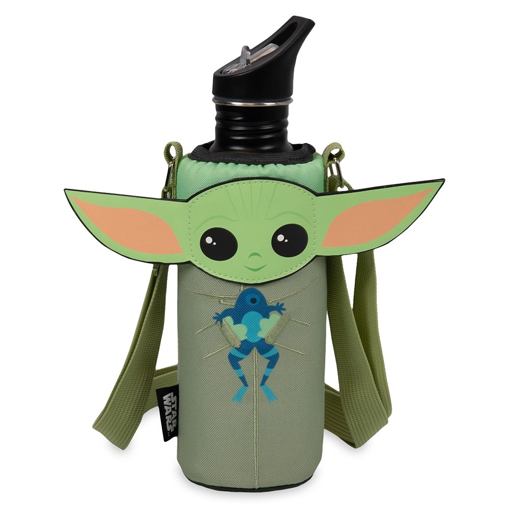 Grogu Stainless Steel Water Bottle and Cooler Tote – Star Wars: The Mandalorian is available online