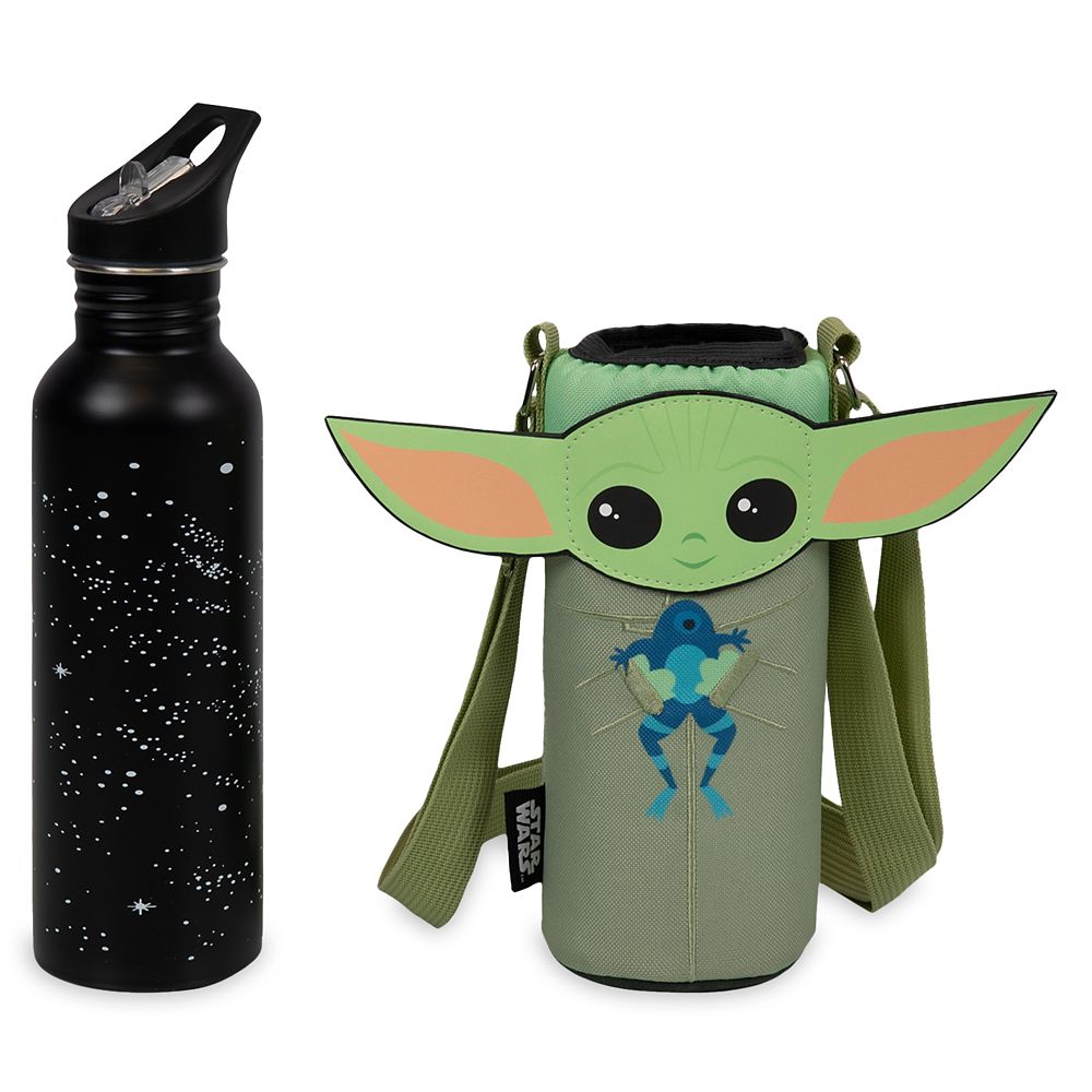 Grogu Stainless Steel Water Bottle and Cooler Tote – Star Wars: The Mandalorian