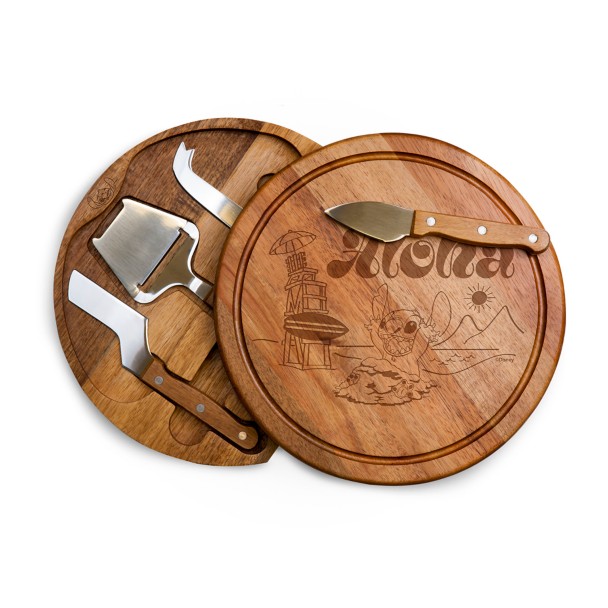 Stitch Cheese Board and Tools Set – Lilo & Stitch