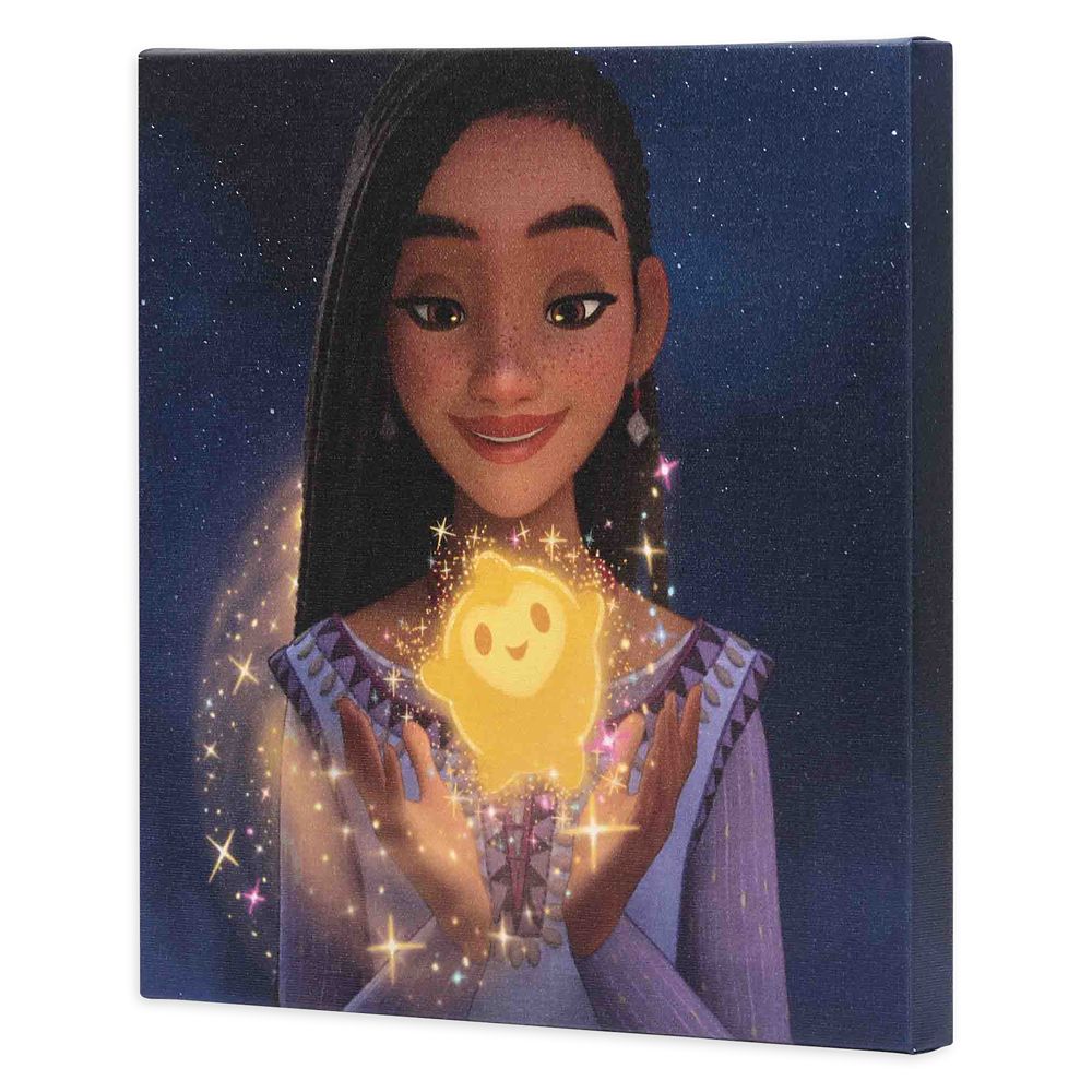 Asha and Star Dreamy Canvas Wall Décor – Wish