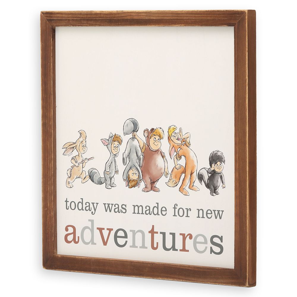 Lost Boys ''Made For New Adventures'' Wood Wall Décor – Peter Pan