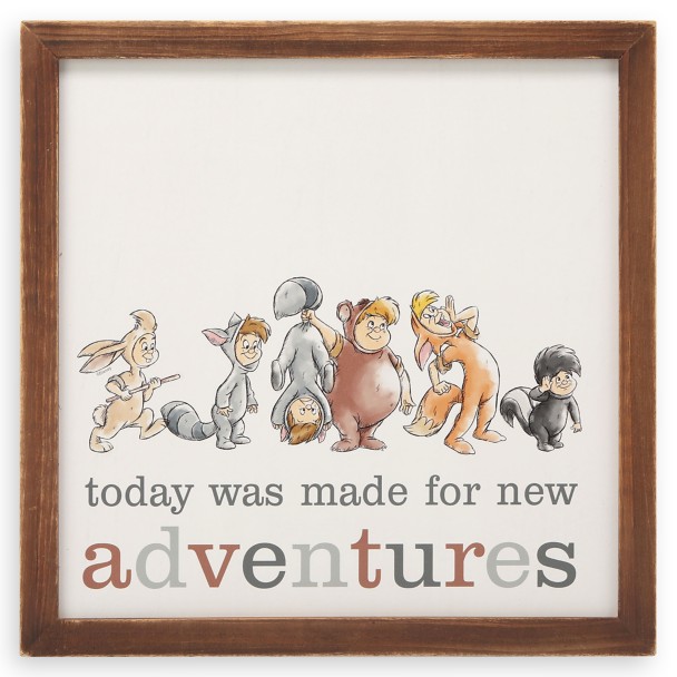 Lost Boys ''Made For New Adventures'' Wood Wall Décor – Peter Pan