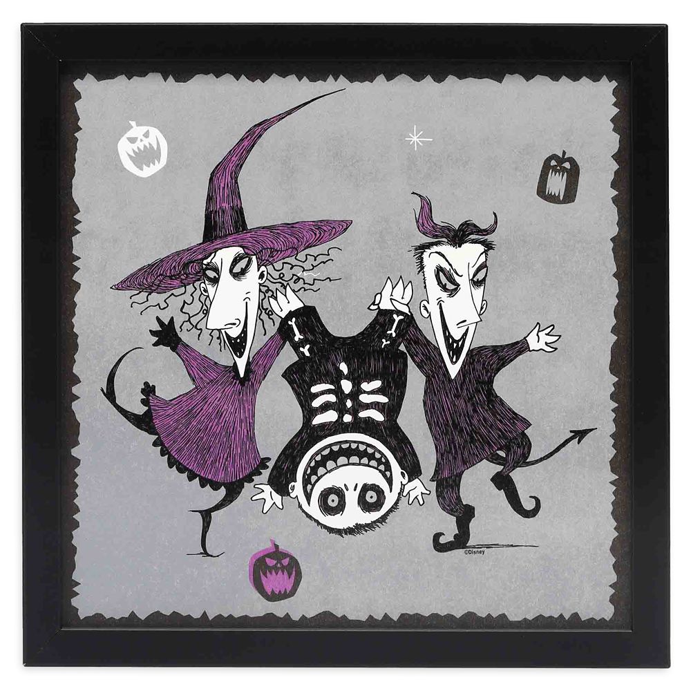 Lock, Shock and Barrel Framed Wood Wall Décor – The Nightmare Before Christmas now out for purchase