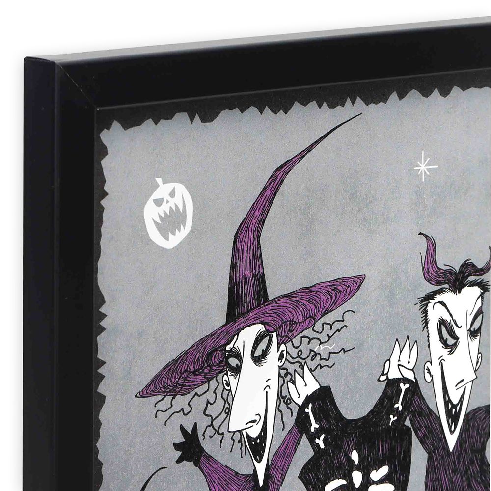 Lock, Shock and Barrel Framed Wood Wall Décor – The Nightmare Before Christmas