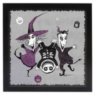 Lock, Shock and Barrel Framed Wood Wall Décor – The Nightmare Before Christmas