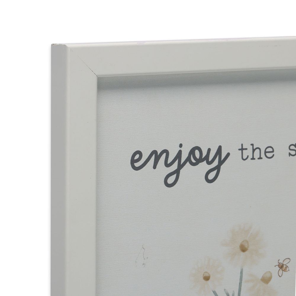 Winnie the Pooh ''Enjoy the Smallish Things'' Framed Wood Wall Décor