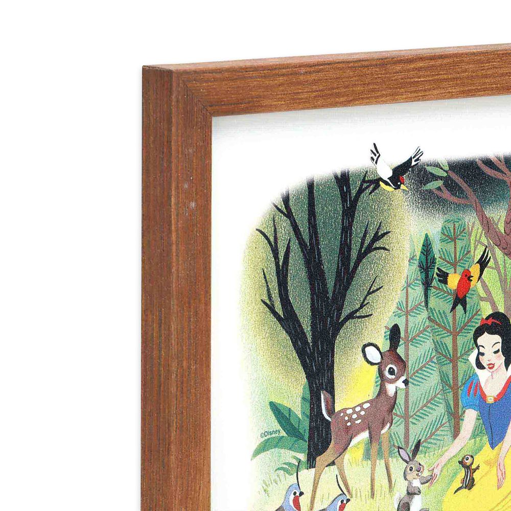 Snow White Little Golden Book Framed Wood Wall Décor