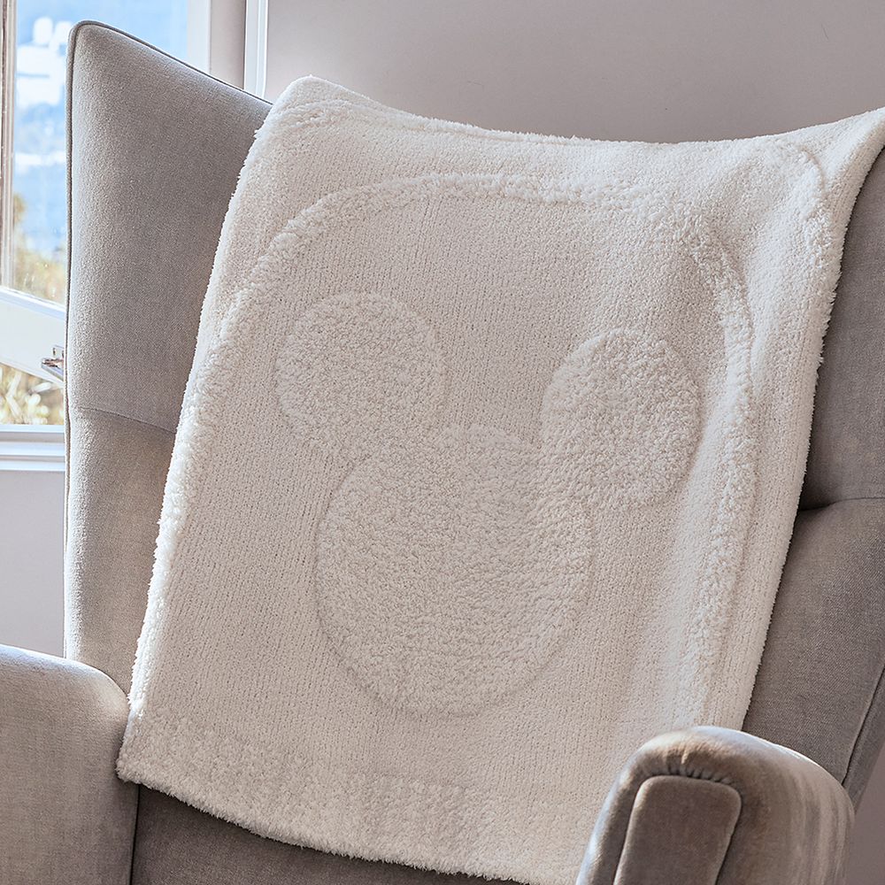 Mickey Mouse Icon Fringe Throw by Barefoot Dreams has hit the shelves for purchase