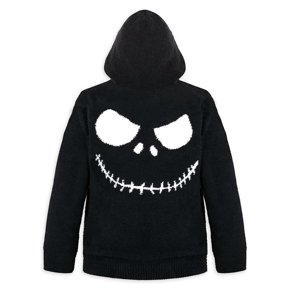 Jack Skellington CozyChic® Zip Hoodie for Adults by Barefoot Dreams – The Nightmare Before Christmas here now