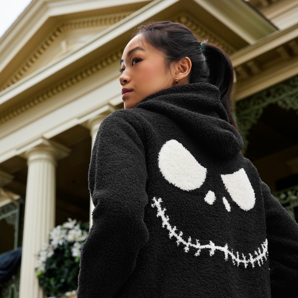 Jack Skellington CozyChic® Zip Hoodie for Adults by Barefoot Dreams – The Nightmare Before Christmas
