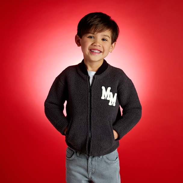 Mickey Mouse CozyChic® Varsity Jacket for Kids by Barefoot Dreams