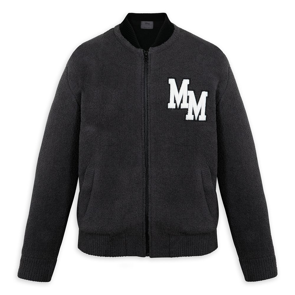 Mickey Mouse CozyChic® Varsity Jacket for Adults by Barefoot Dreams is now out