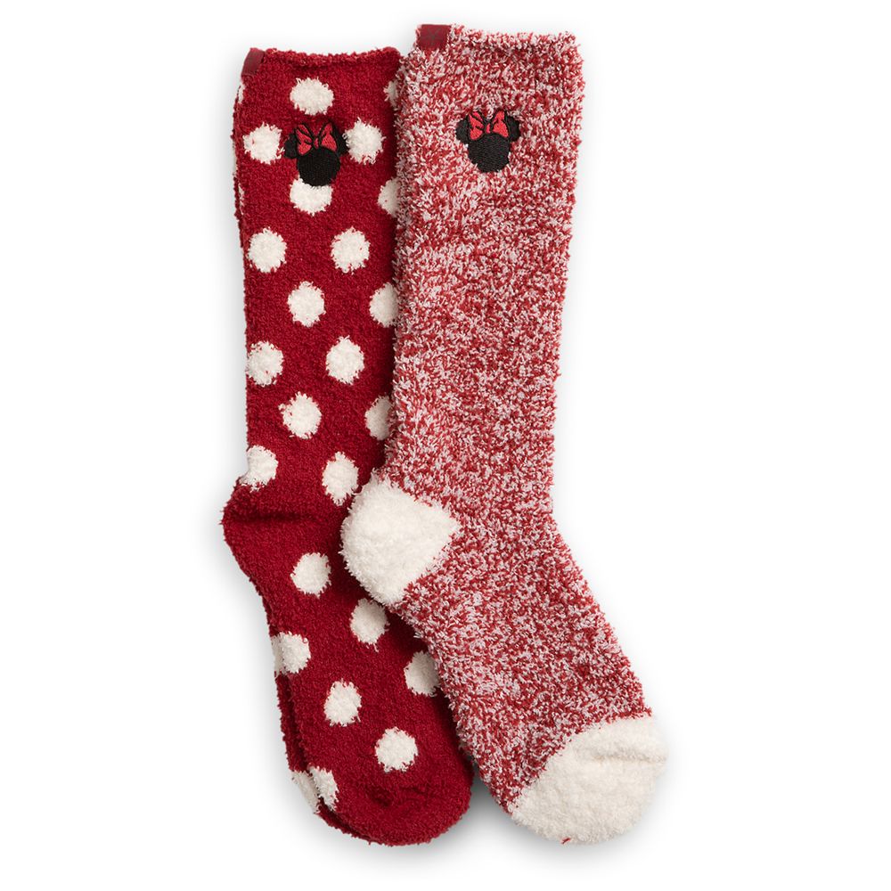 Minnie Mouse Icon Sock Set for Women by Barefoot Dreams is available online for purchase