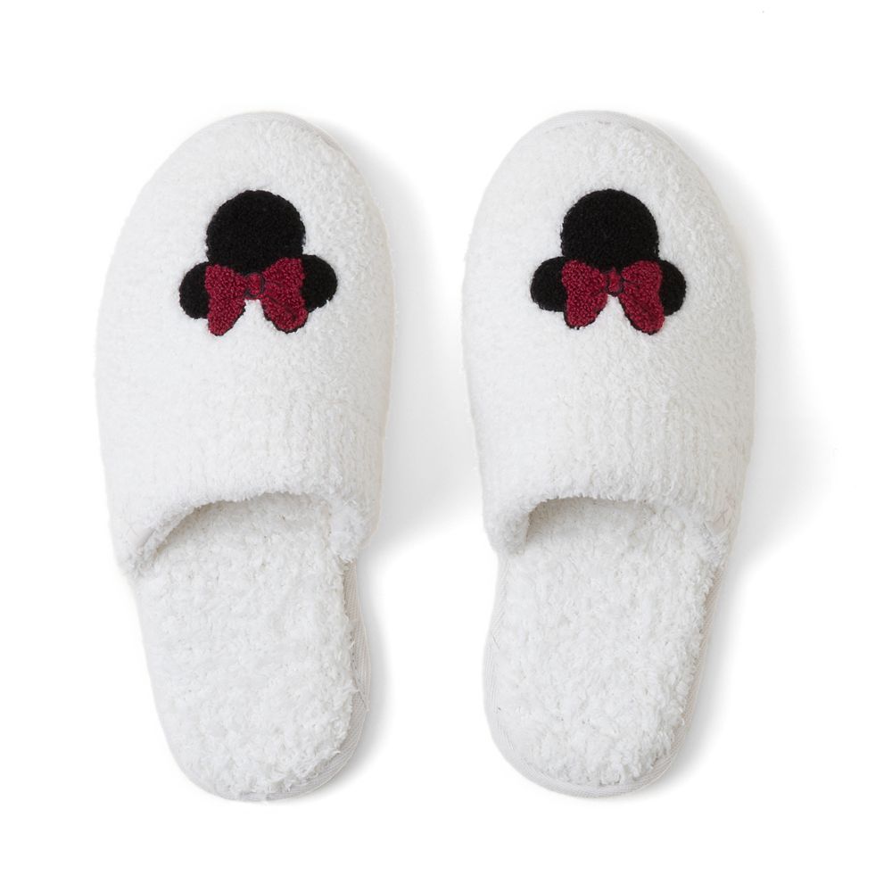 Minnie Mouse Icon Slippers for Women by Barefoot Dreams has hit the shelves for purchase