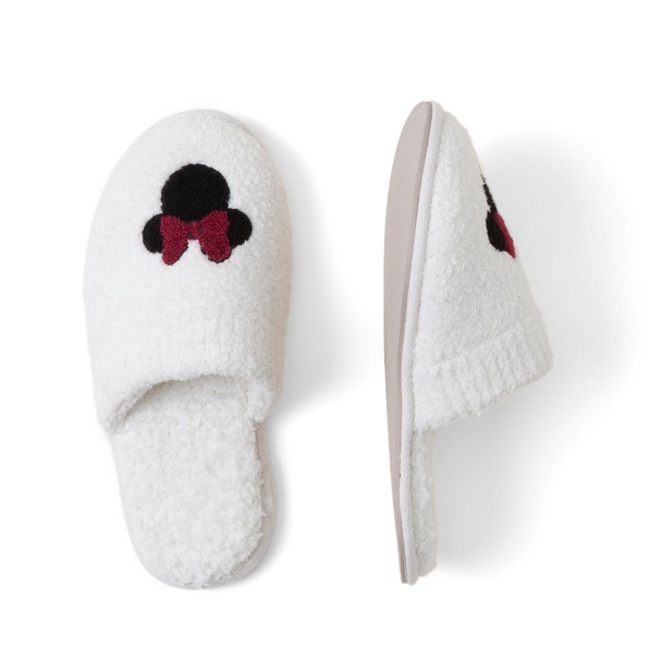 Minnie Mouse Icon Slippers for Women by Barefoot Dreams