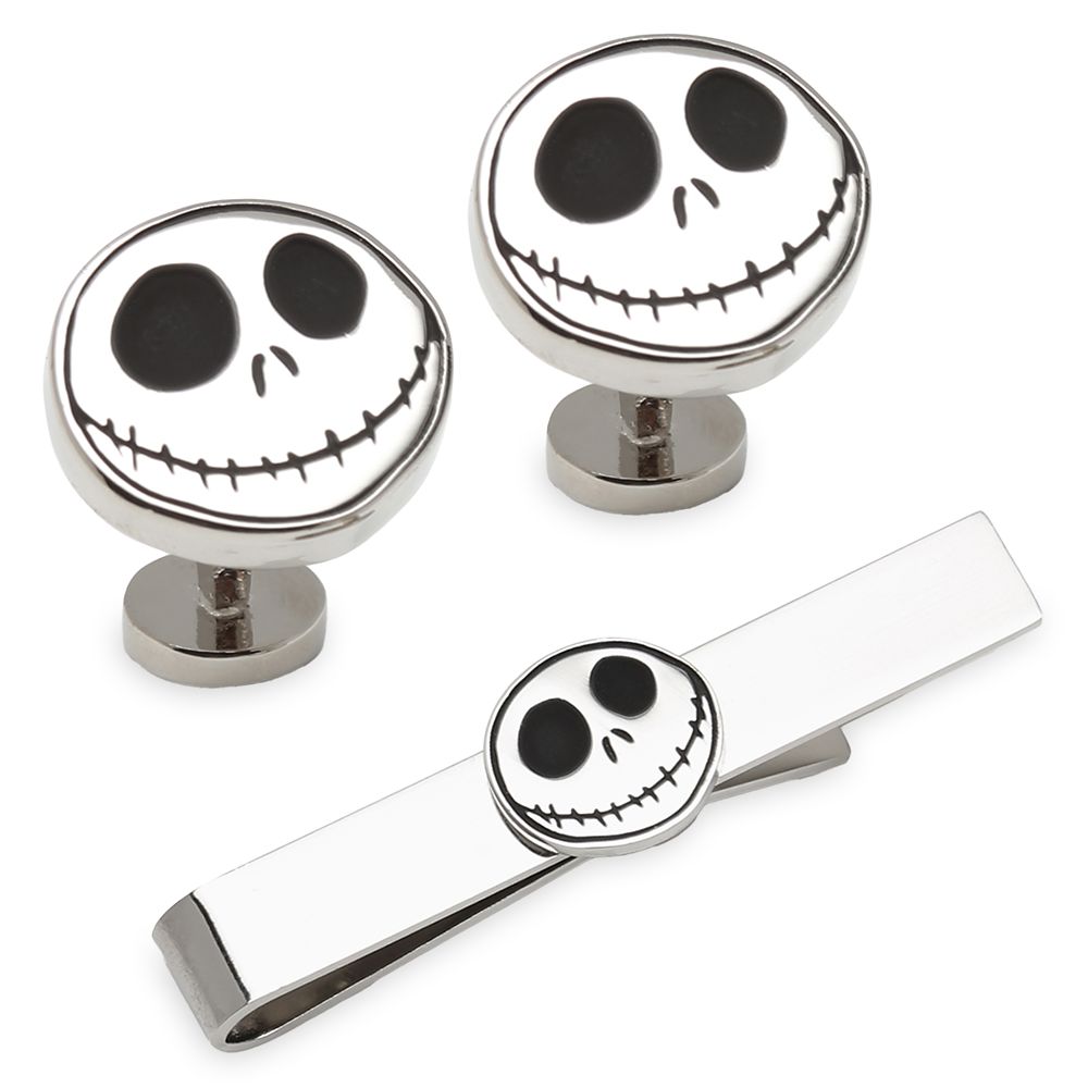 Jack Skellington Cufflinks and Tie Clip Set – The Nightmare Before Christmas