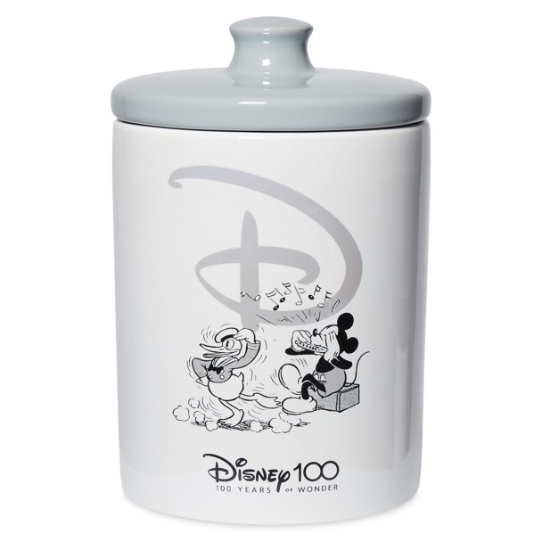 Mickey Mouse and Donald Duck Canister by Enesco – Medium – Disney100