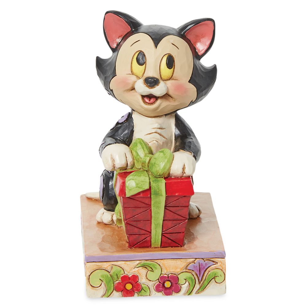 Figaro Festive Feline Figure by Jim Shore  Pinocchio Official shopDisney