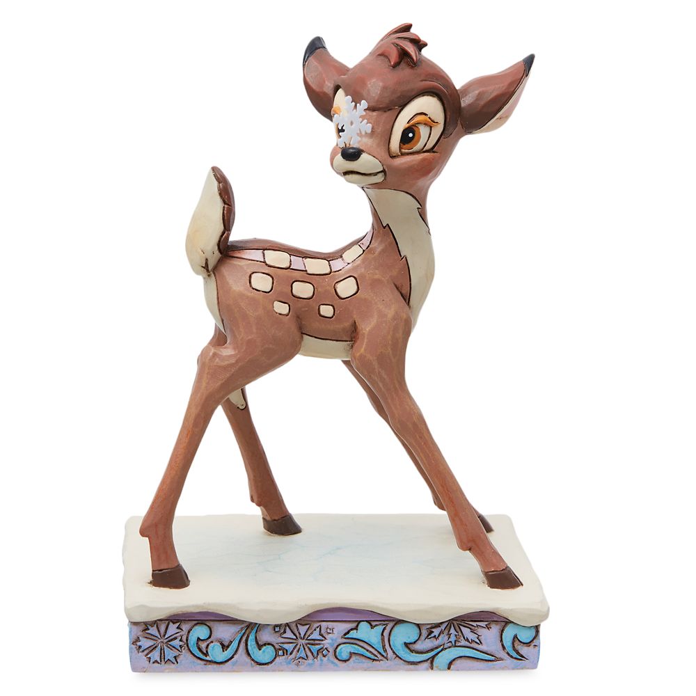 Bambi Frosted Fawn Figure by Jim Shore Official shopDisney