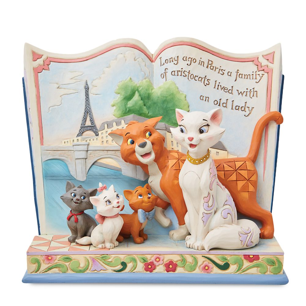 The Aristocats Storybook Figure by Jim Shore Official shopDisney