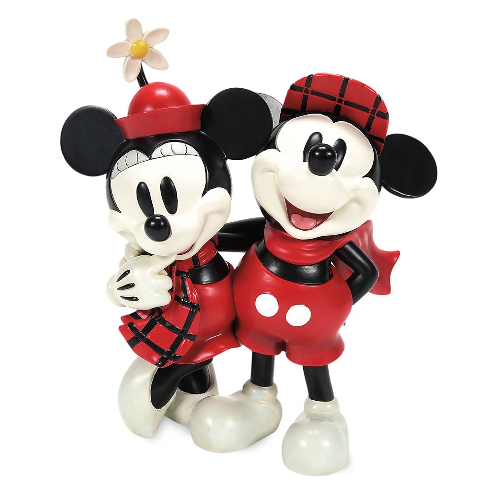 Mickey and Minnie Mouse Christmas Figure Official shopDisney