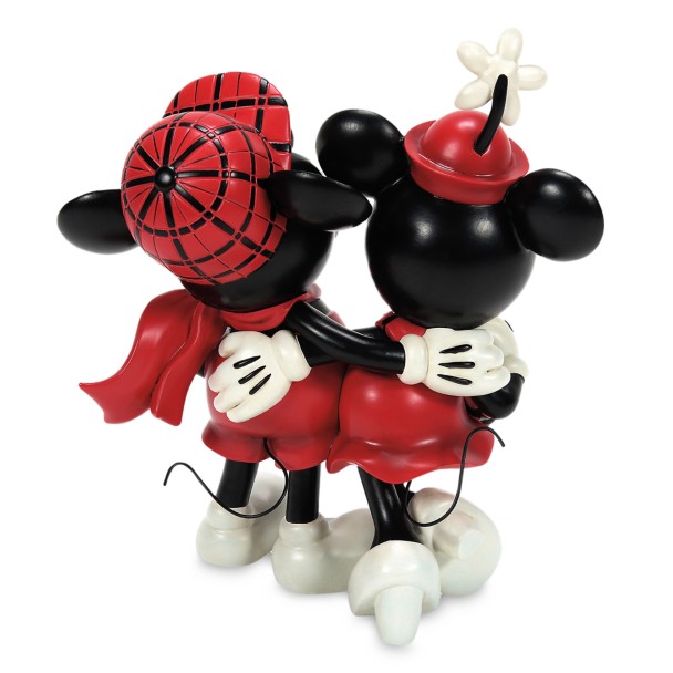 Mickey and Minnie Mouse Christmas Figure