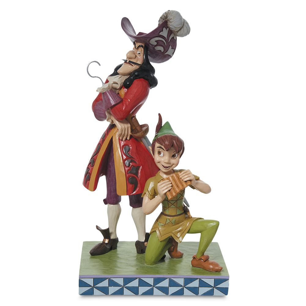 Peter Pan and Captain Hook Figure by Jim Shore Official shopDisney