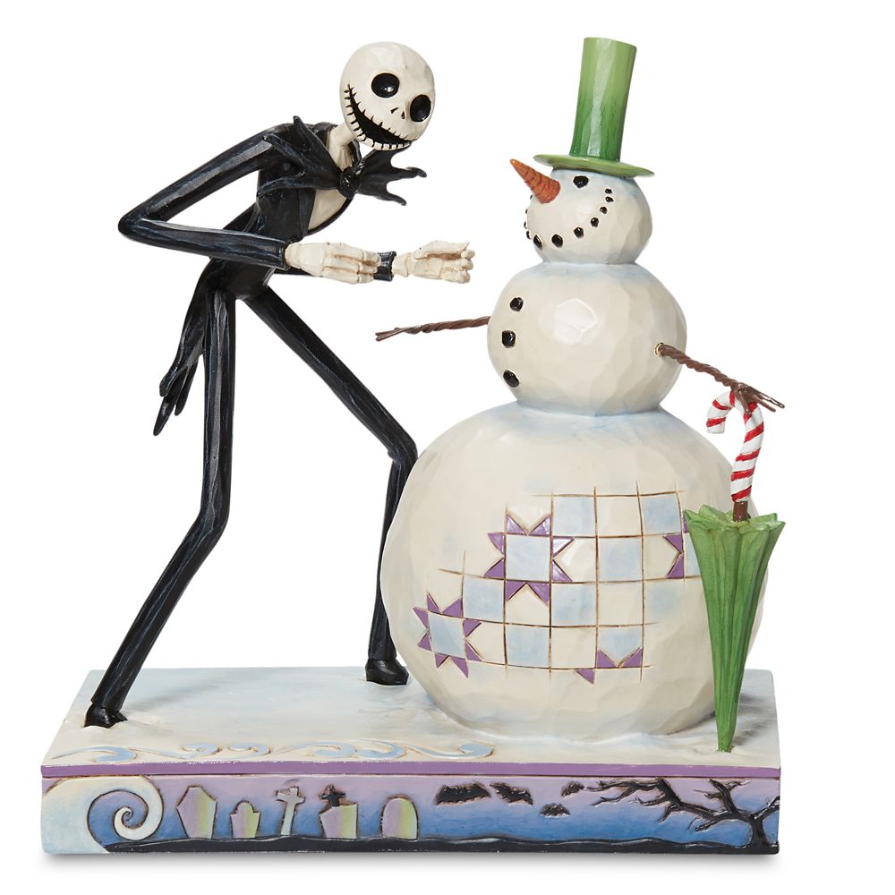 Jack Skellington A Snowy Discovery Figure by Jim Shore  The Nightmare Before Christmas Official shopDisney