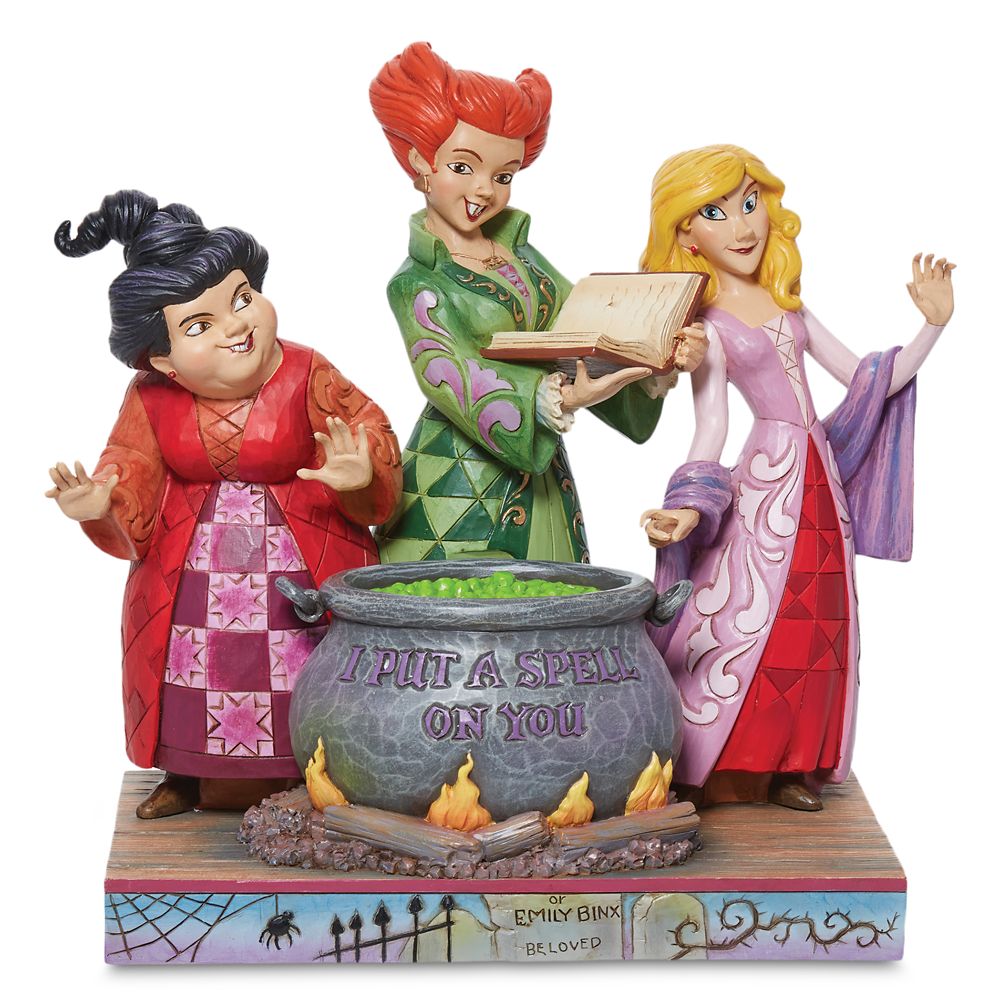 Sanderson Sisters Figure by Jim Shore – Hocus Pocus is available online for purchase