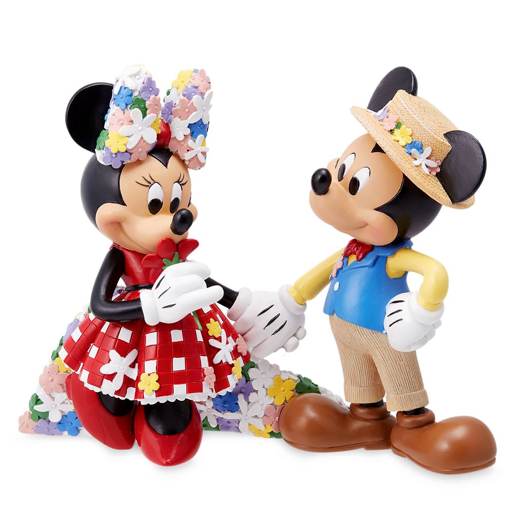 Mickey and Minnie Mouse Botanical Figure