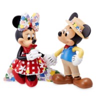 Mickey and Minnie Mouse Botanical Figure