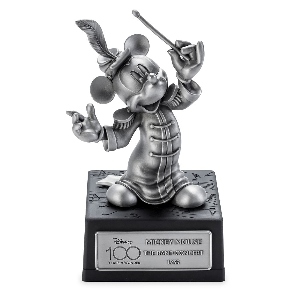 Mickey Mouse Figure by Royal Selangor  The Band Concert  Disney100  Limited Edition