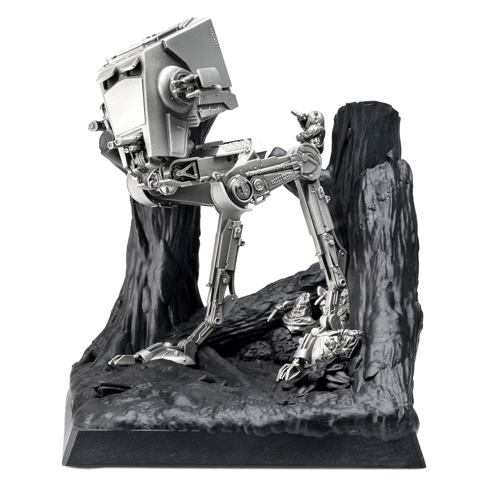 All Terrain Scout Transport Figurine by Royal Selangor  Star Wars Official shopDisney