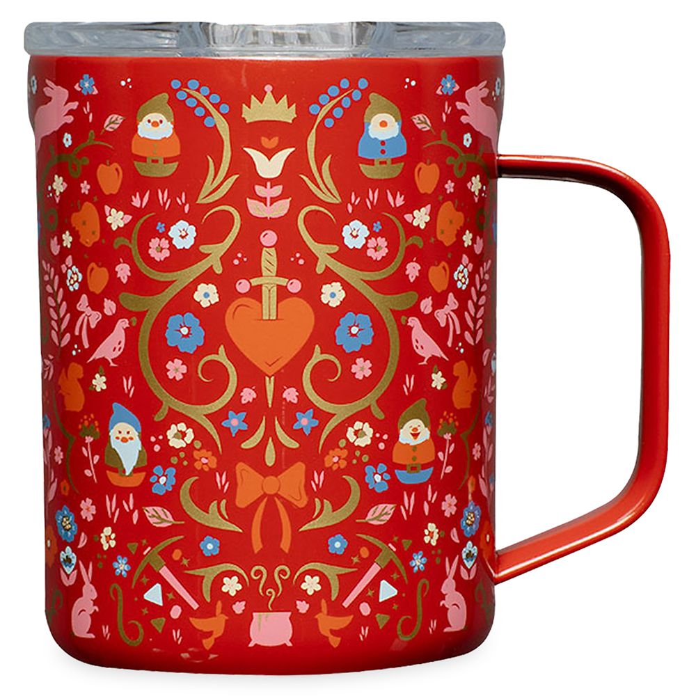 Snow White and the Seven Dwarfs Stainless Steel Mug by Corkcicle Official shopDisney