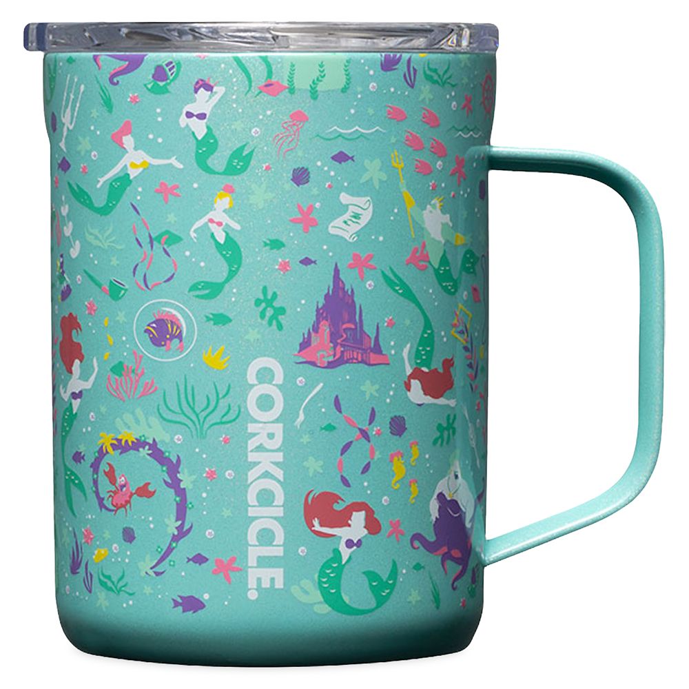 The Little Mermaid Stainless Steel Mug by Corkcicle Official shopDisney