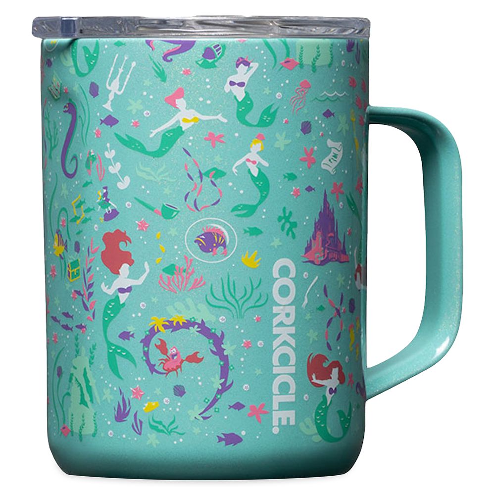 The Little Mermaid Stainless Steel Mug by Corkcicle Disney Store