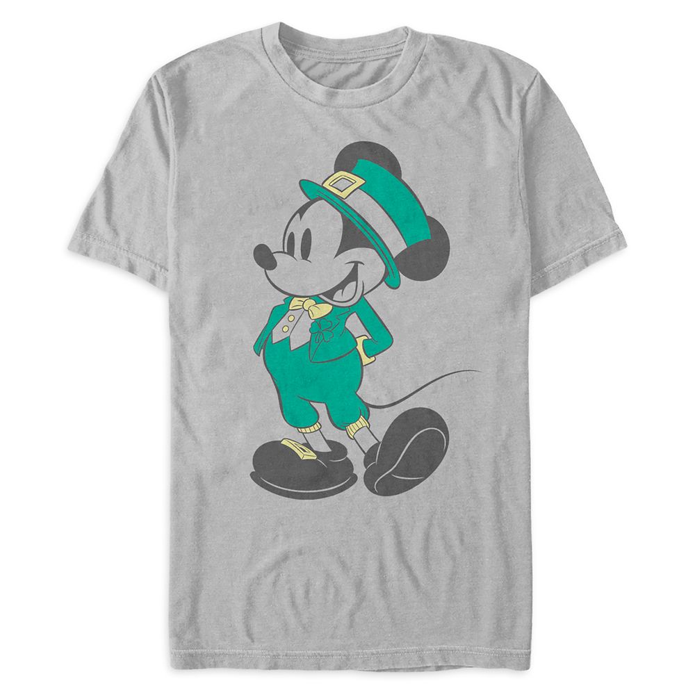 Mickey Mouse St. Patrick’s Day T-Shirt for Adults available online
