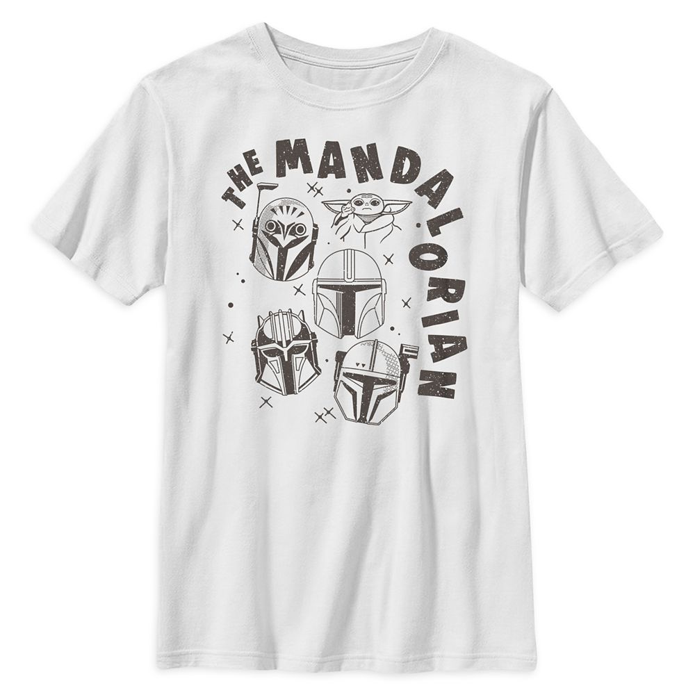Star Wars: The Mandalorian Helmet T-Shirt for Kids – Buy It Today!
