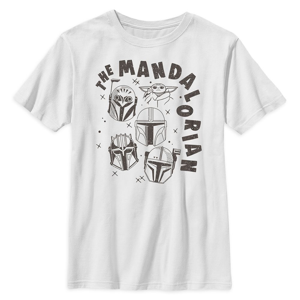 Star Wars: The Mandalorian Helmet T-Shirt for Kids Official shopDisney